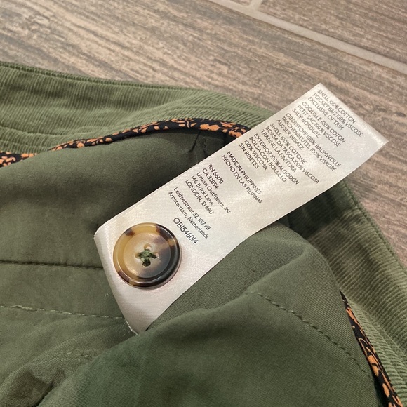 Anthropologie Pleated Wide-Leg Corduroy Trousers - Picture 10 of 15